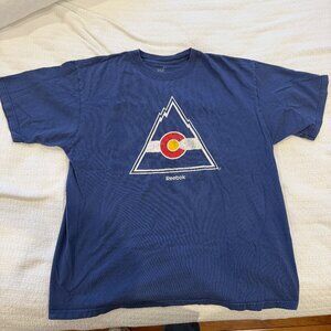 Vintage Reebok Colorado Flag Mountain Tee